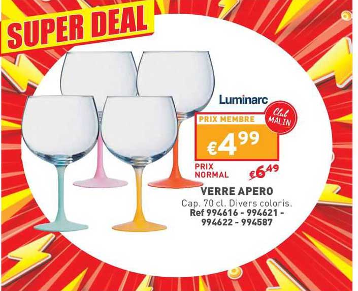 Verre Apéro Luminarc