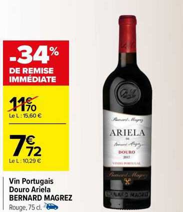 vin portugais douro ariela bernard magrez