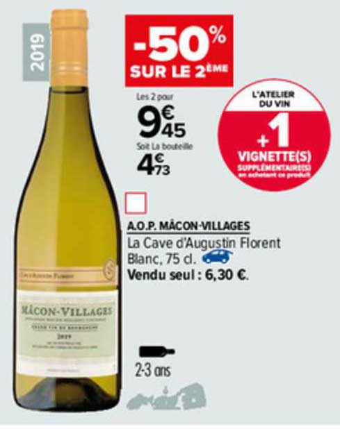 a.o.p. mâcon-villages la cave d'augustin florent