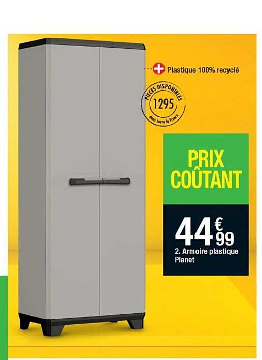 armoire plastique planet