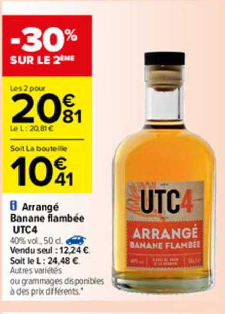 arrangé banane flambée utc4