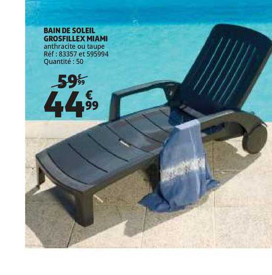 Bain De Soleil Grosfillex Miami