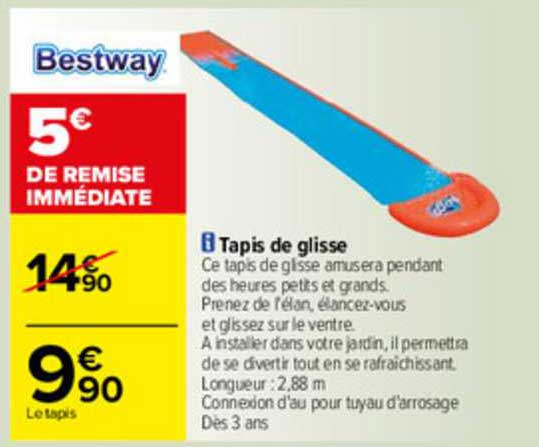 bestway tapis de glisse