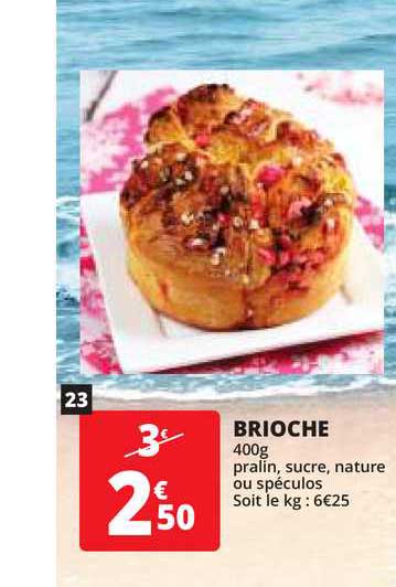 brioche 400g