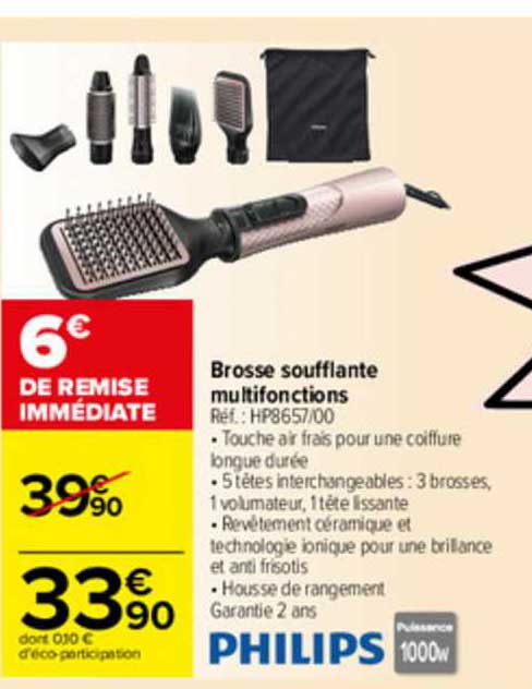 Brosse Soufflante Multifonctions Philips