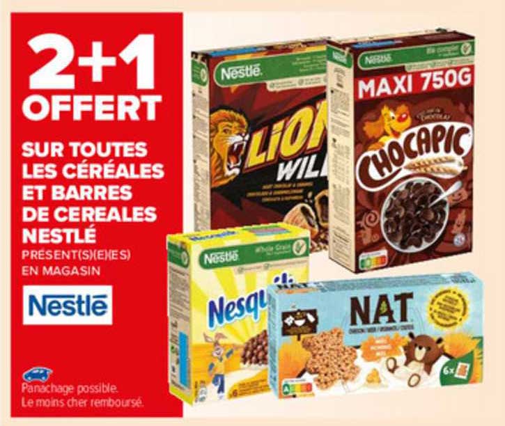 Céréales Et Barres De Céréales Nestlé