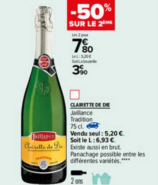 Clairette De Die Jaillance Tradition