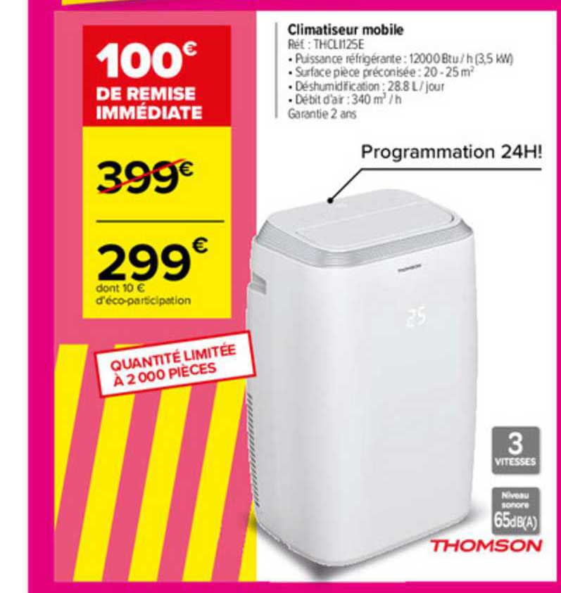 Climatiseur Mobile Thomson