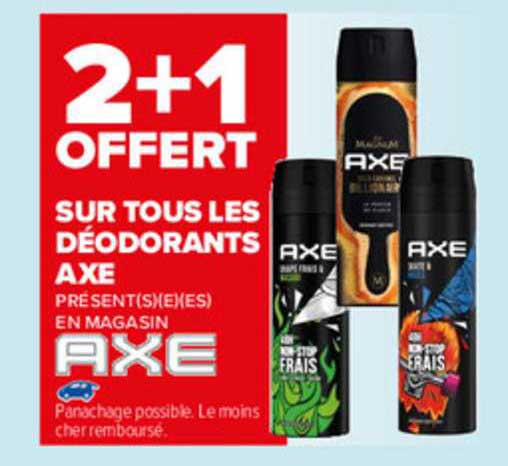 Déodorants Axe