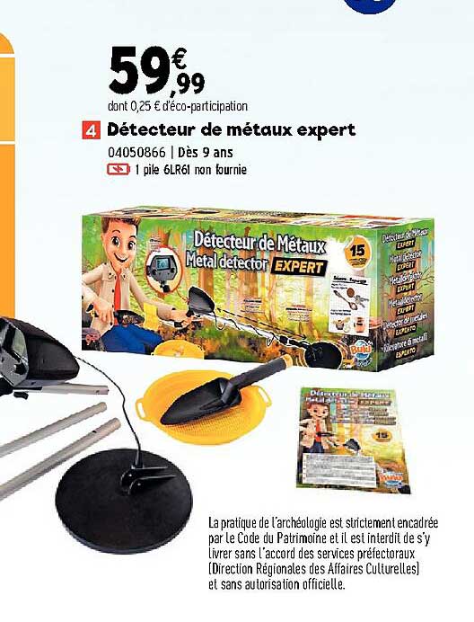 détecteur de métaux expert