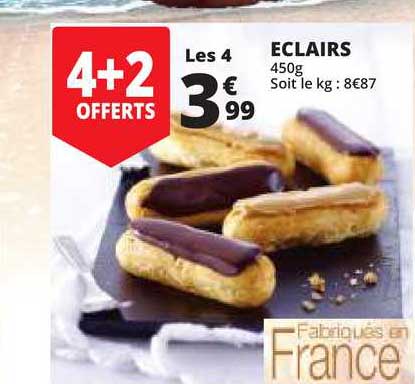 eclairs 450g
