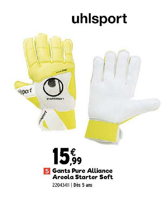gants pure alliance areola starter soft