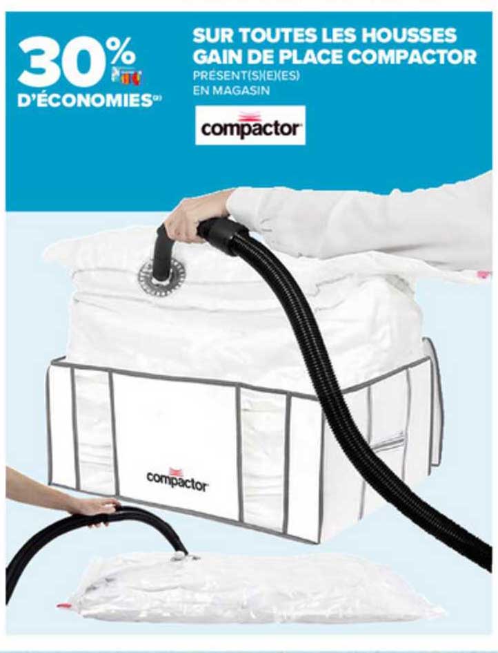 housses gain de place compactor