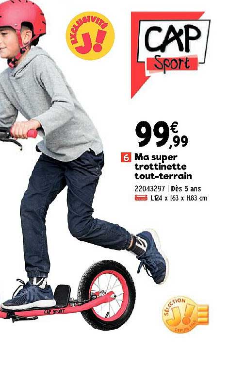 ma super trottinette tout-terrain