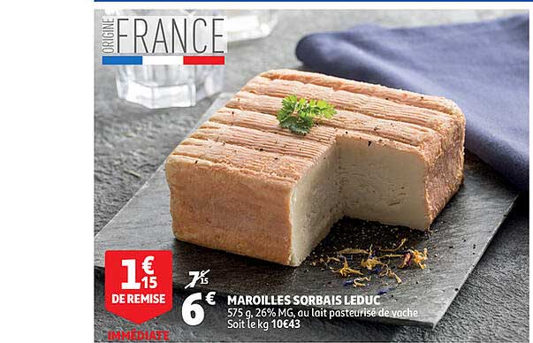 Maroilles Sorbais Leduc