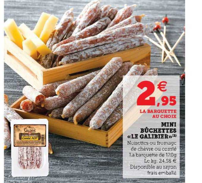 Mini Bûchettes «le Galibier»