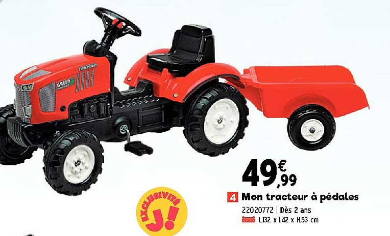 mon tracteur à pédales
