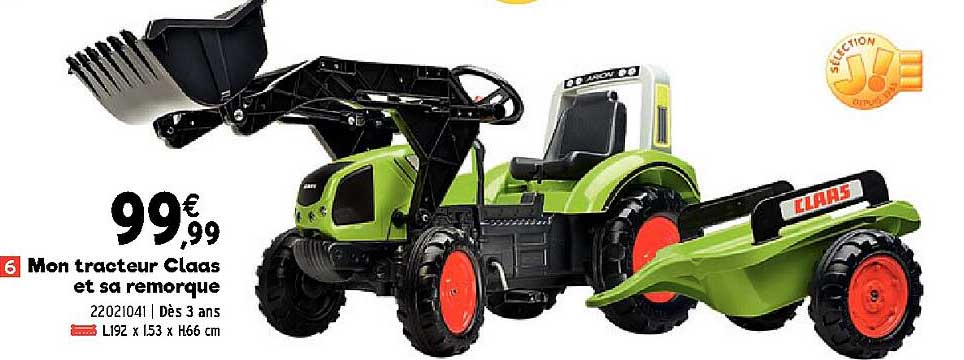 Mon Tracteur Claas Et Sa Remorque