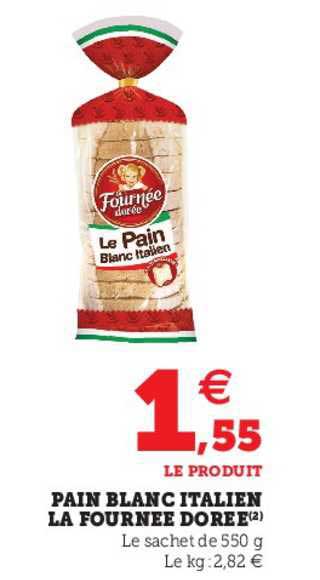 pain blanc italien la fournée dorée
