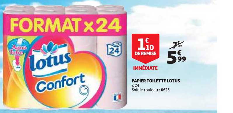 Papier Toilette Lotus