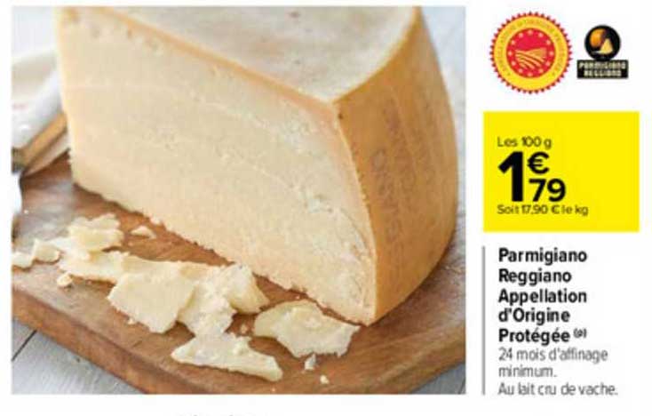 parmigiano reggiano appellation d'origine protégée