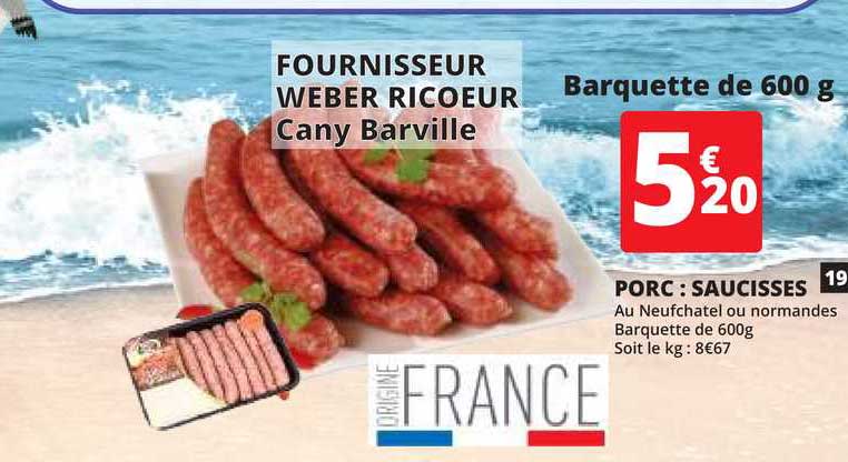 Porc: Saucisses
