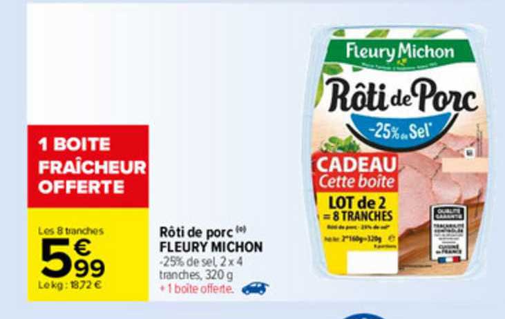 rôti de porc fleury michon