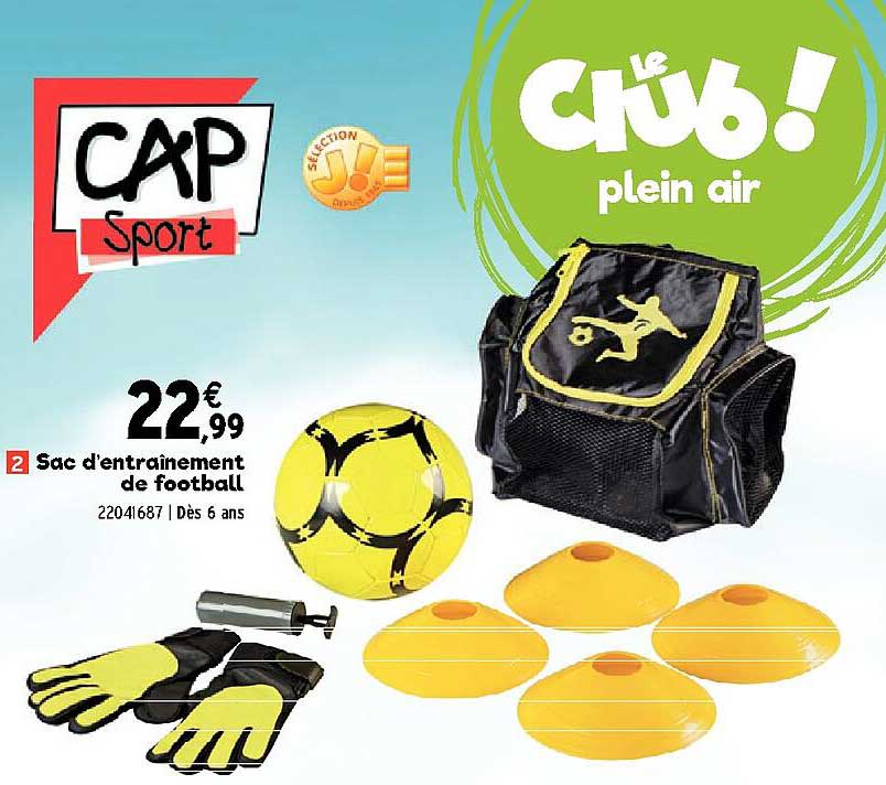 sac d'entraînement de football