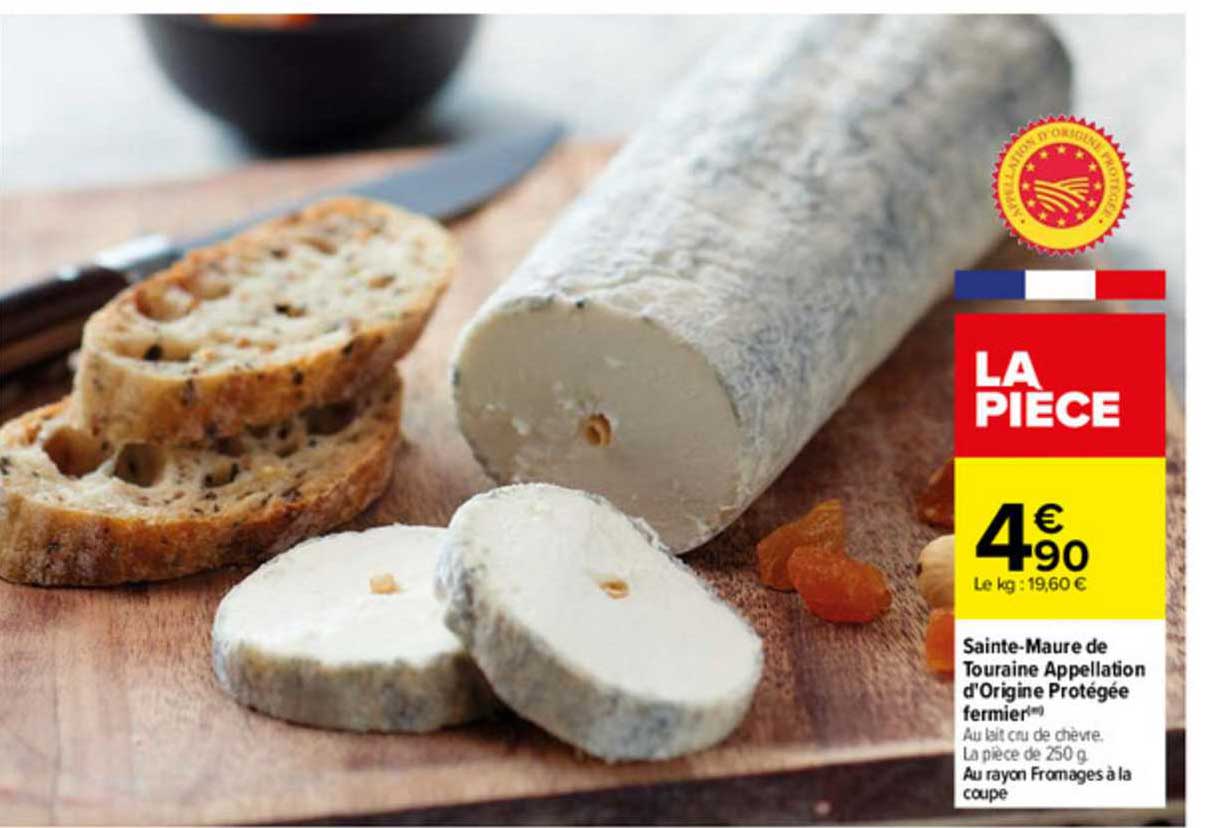 sainte-maure de touraine appellation d'origine protégée fermier