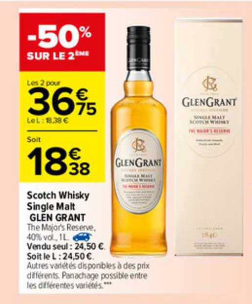 scotch whisky single malt glen grant