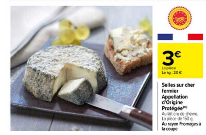 selles sur cher fermier appellation d'origine protégée