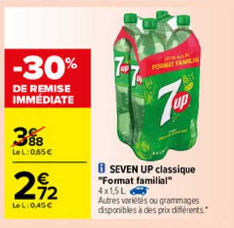 Seven Up Classique "format Familial"
