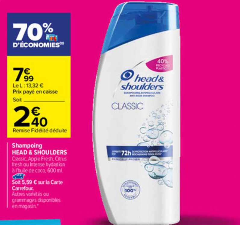 Shampoing Head & Shoulders