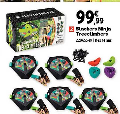 slackers ninja treeclimbers