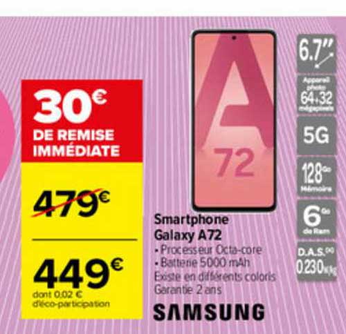 Smartphone Galaxy A72