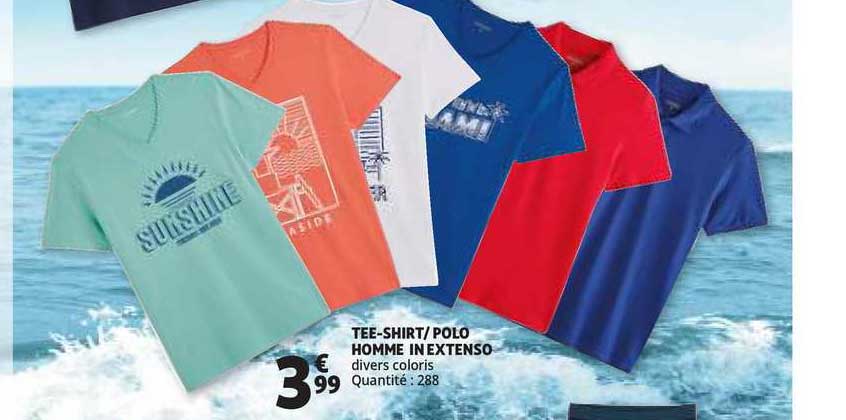 tee-shirt - polo homme in extenso