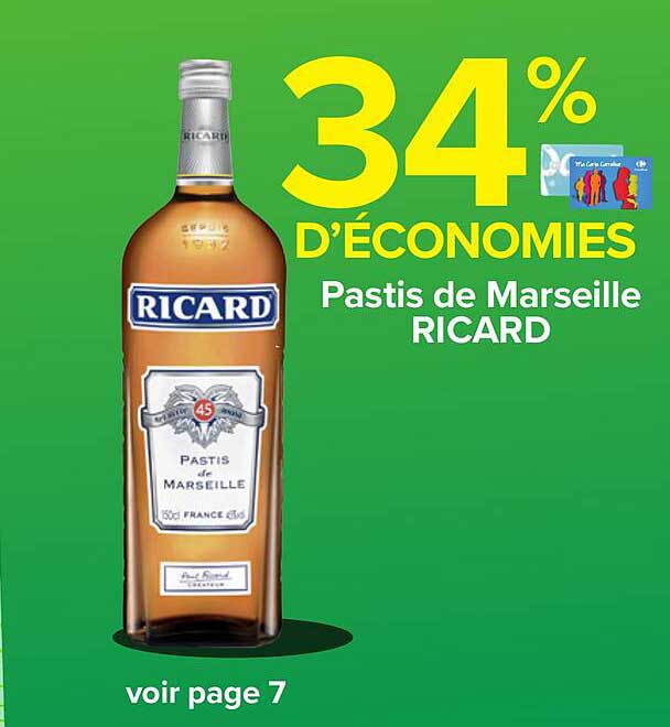Pastis De Marseille Ricard
