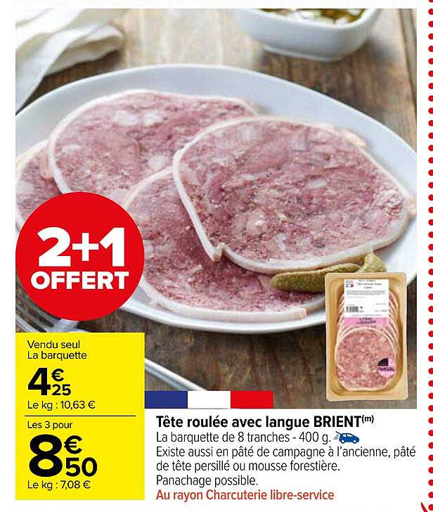 Tête Roulé Avec Langue Brient