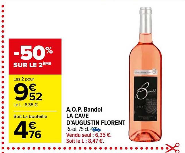 a.o.p. bandol la cave d'augustin florent