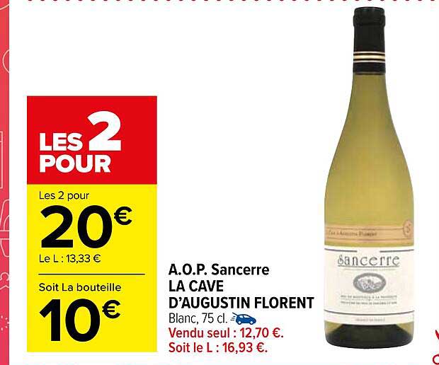 a.o.p. sancerre la cave d'augustin florent
