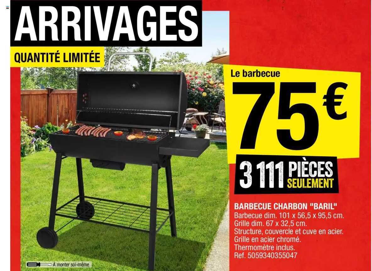 Barbecue Charbon "baril"