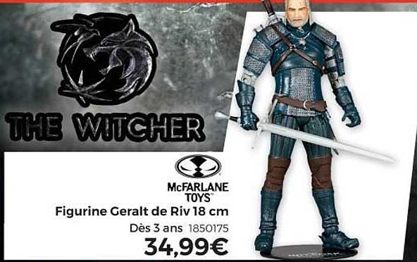 Figurine Geralt De Riv 18 Cm