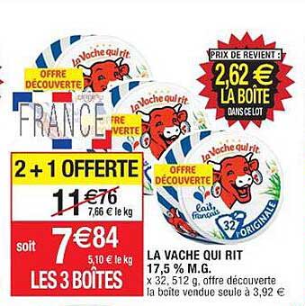 la vache qui rit 17,5% m.g.