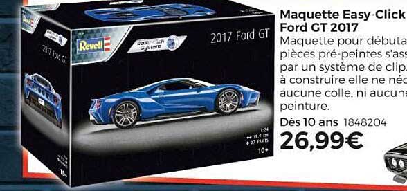 maquette easy-click ford gt 2017