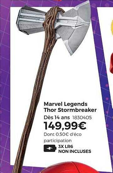 marvel legends thor stormbreaker