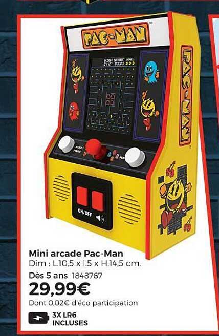 mini arcade pac-Man