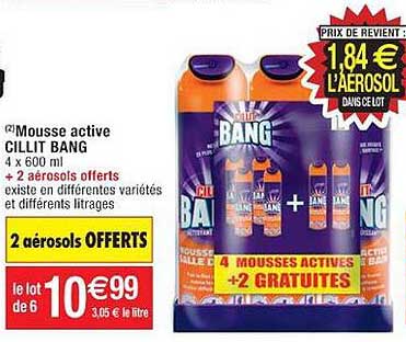 mousse active cillit bang