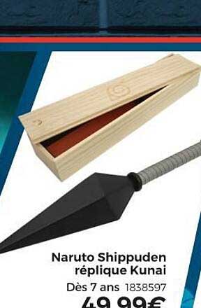naruto shippuden réplique kunai