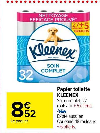 Papier Toilette Kleenex