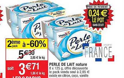 Perle De Lait Nature